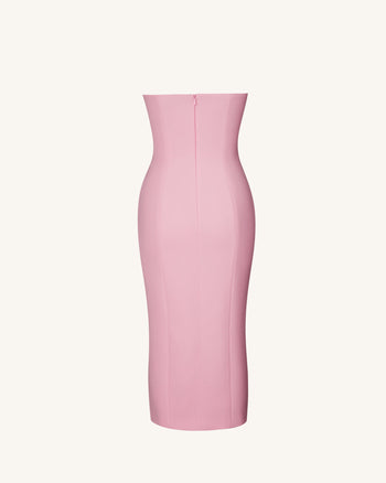 Petal Perfection Cocktail Dress - Pink