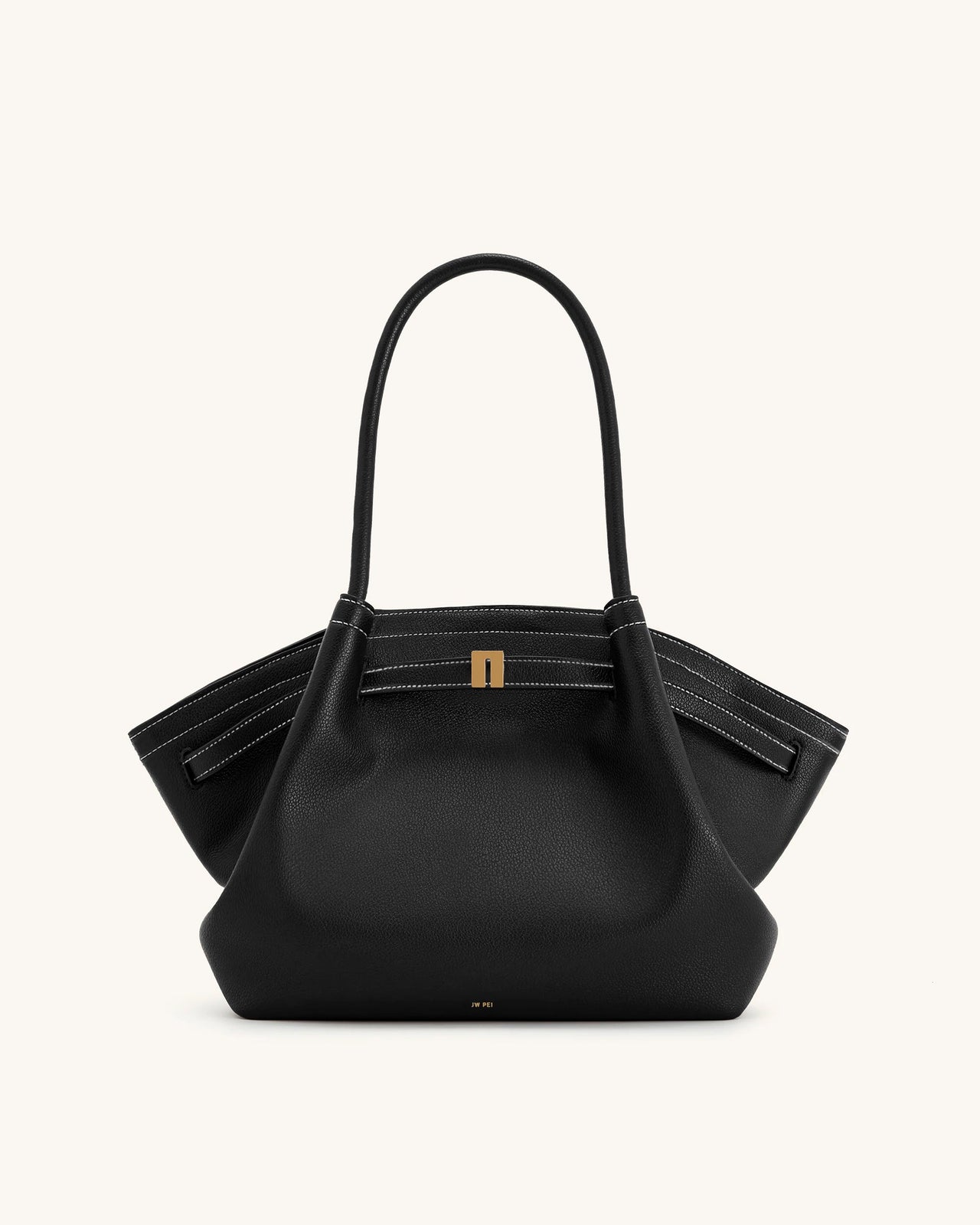 Hana Medium Tote Bag - Black