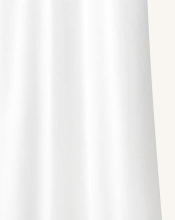Liquid Satin Mermaid Maxi Skirt - White