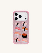 Sushi Phone Case - Multicolor Pink