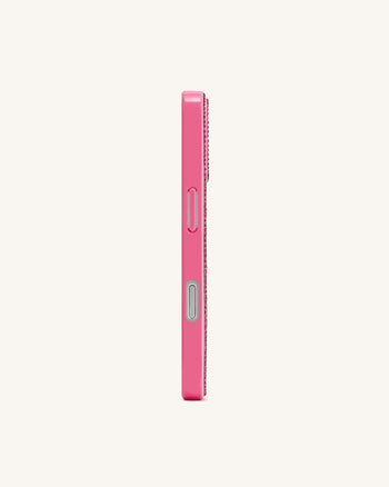 Don't Touch Me! Phone Case - Multicolor Pink