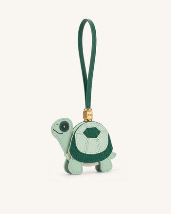 Little Turtle Bag Charm - Green