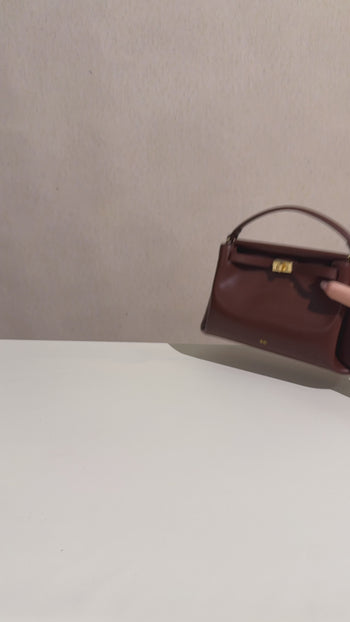 Carmen Top Handle Bag - Apricot