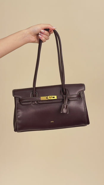 Yara Shoulder Bag - Dark Brown