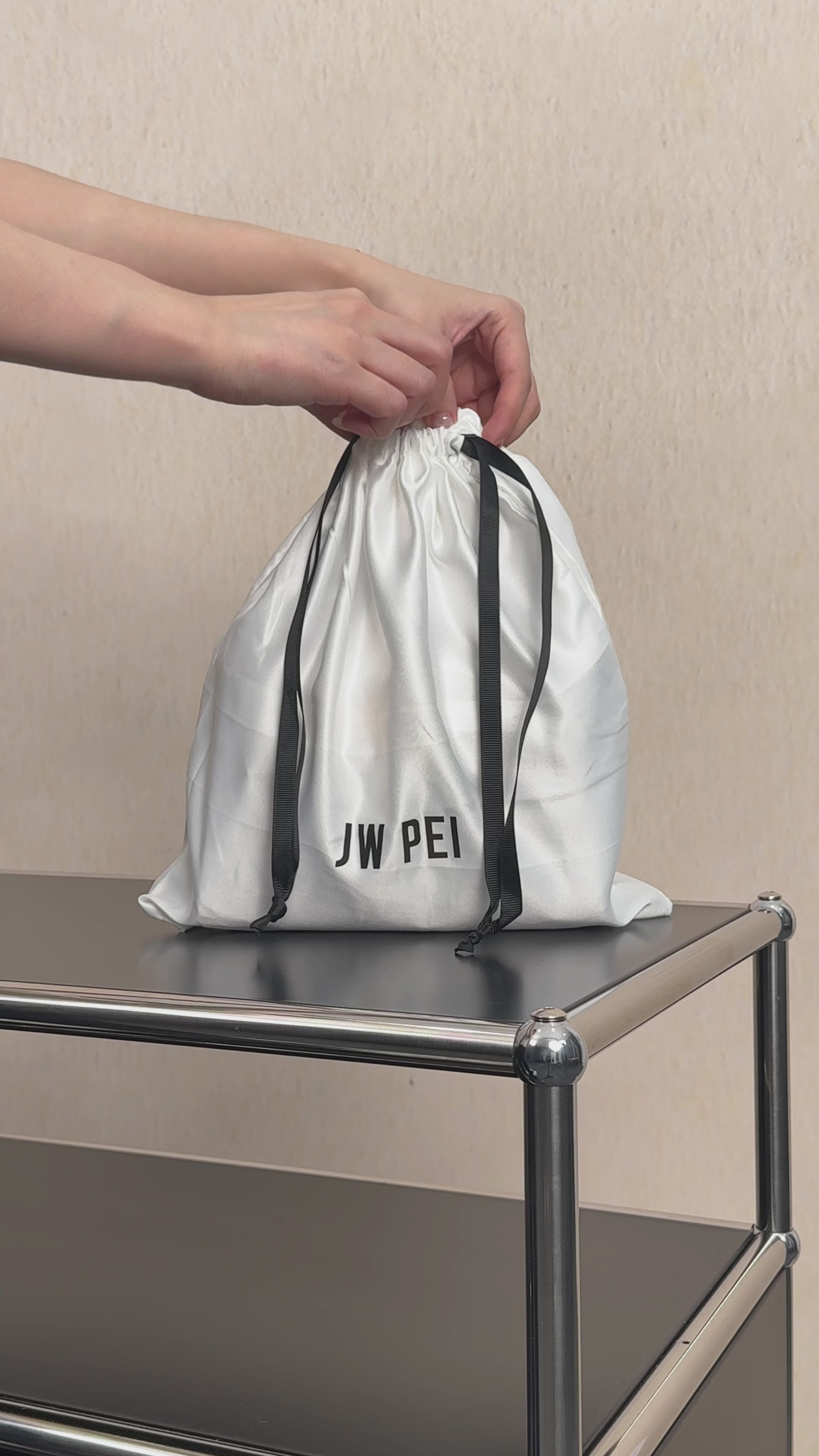 Elise Top Handle Bag - White Croc – JW PEI UK