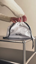 Noor Top Handle Bag - Elephant Gray