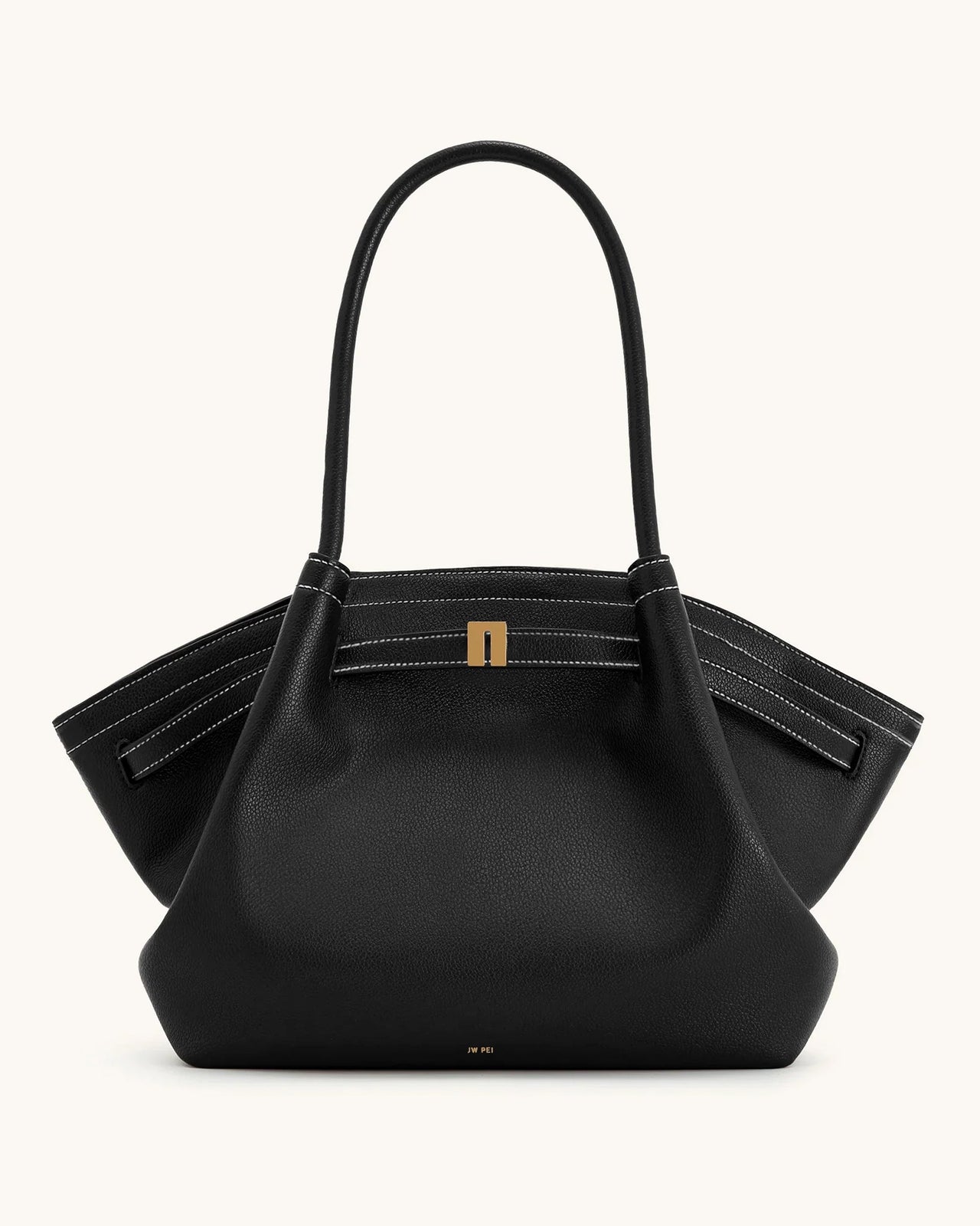 Hana Large Tote Bag - Black