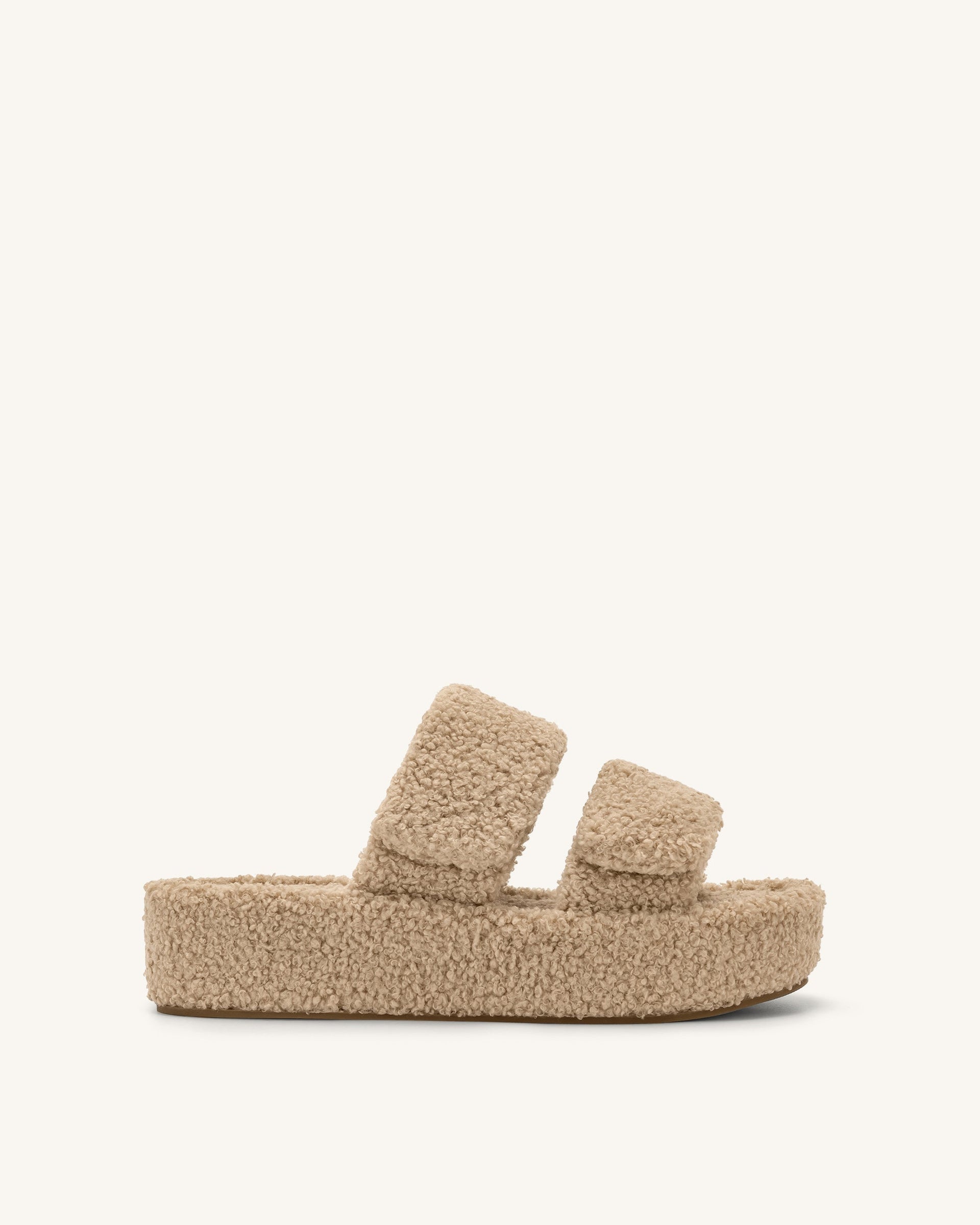 Lexi Faux Fur Platform Sandal