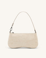 Eva Shoulder Bag - Ivory Croc