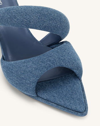 Sara Mule Denim - Blue