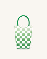 FEI Gradient Checkerboard Phone Bag - Grass Green