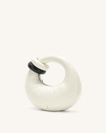 Abacus Top Handle Bag - White
