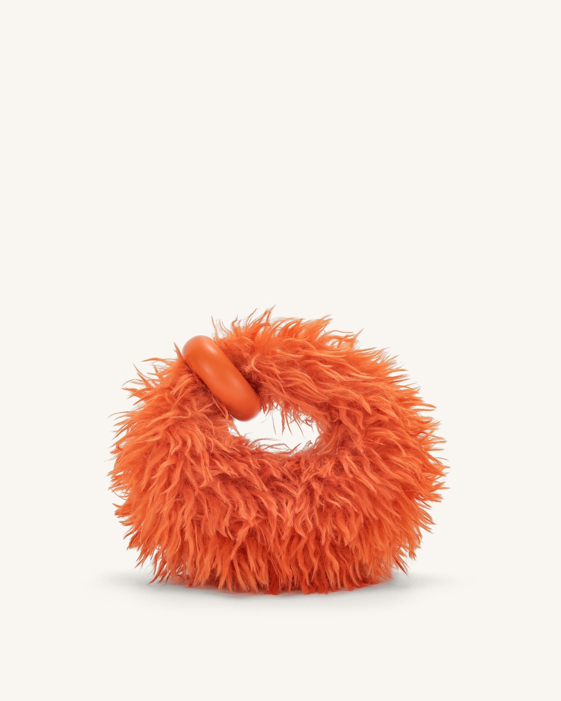 Abacus Faux Fur Mini Top Handle Bag