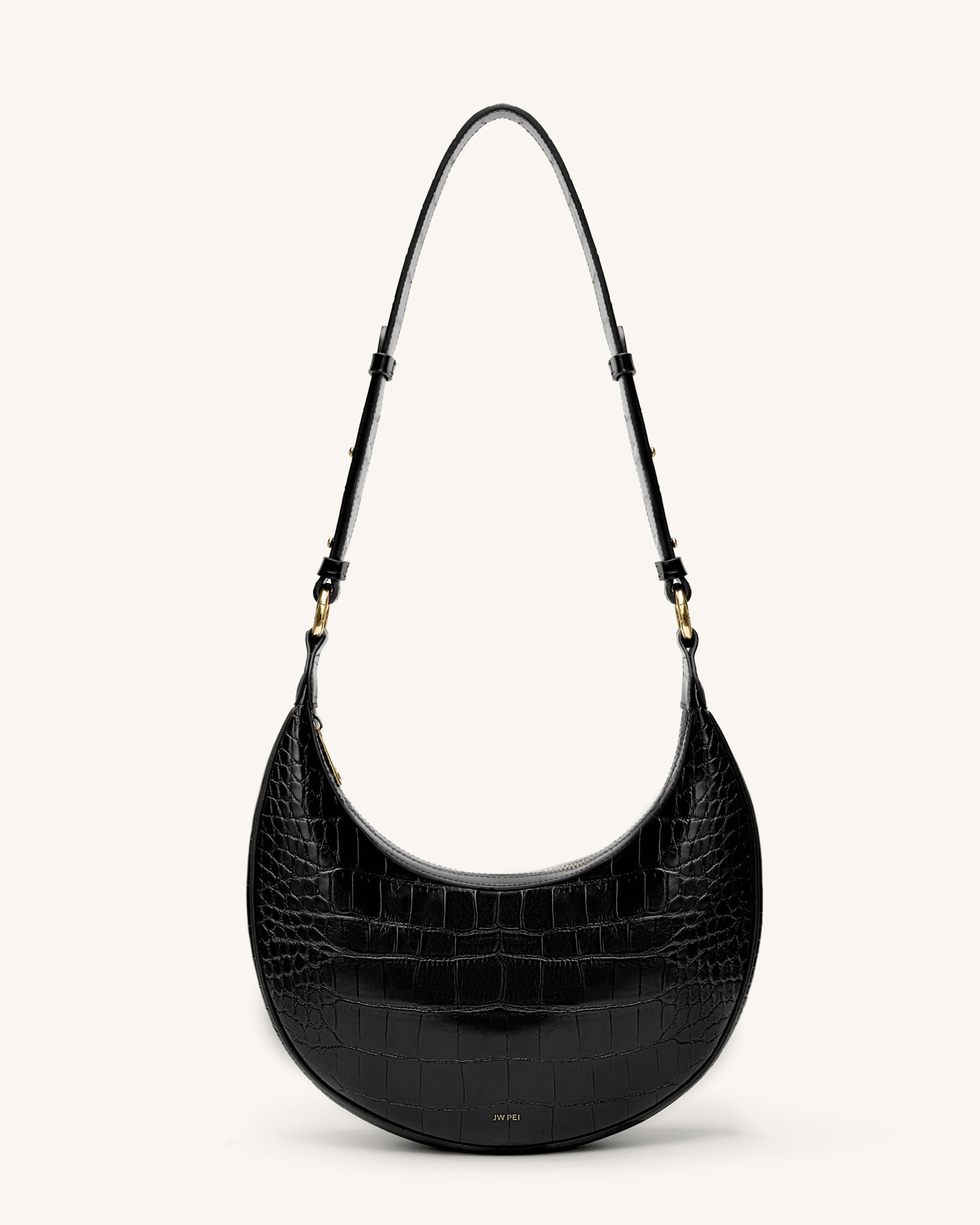 Carly Saddle Bag Croc