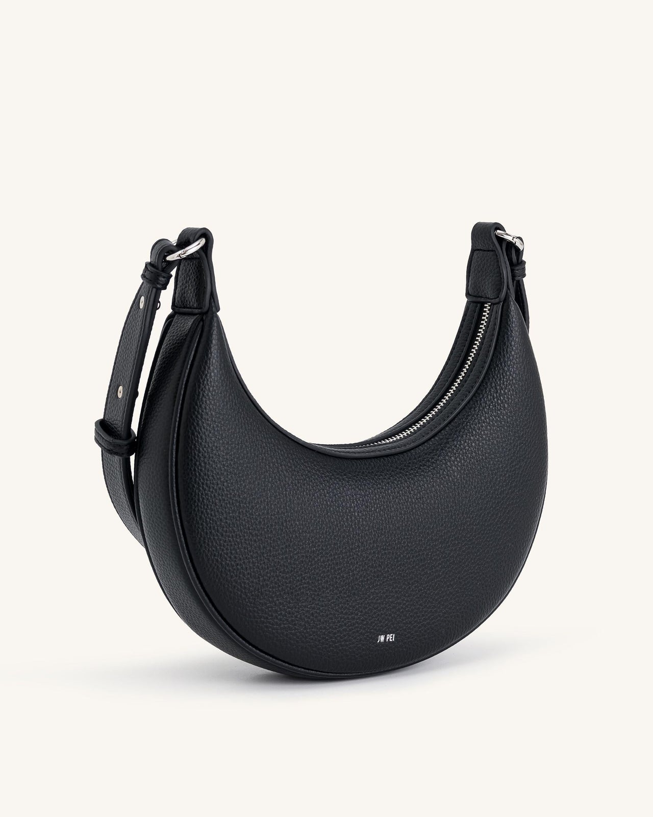 Carly Medium Shoulder Bag - Black