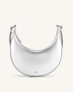 Carly Medium Shoulder Bag - Silver