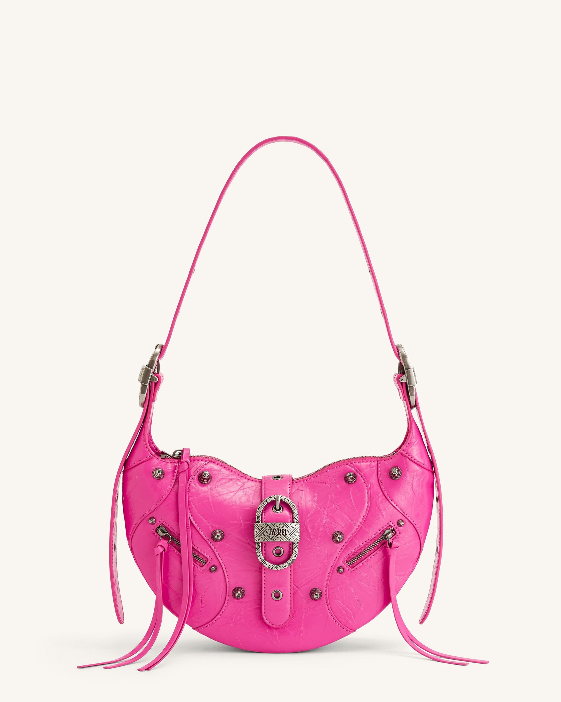 Tessa Crushed Shoulder Bag Bright