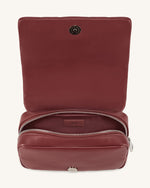 Nora Crossbody Bag - Wine Red