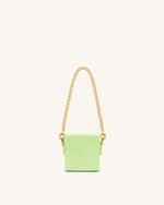 Square Mini Box - Lime Green Lizard