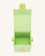 Square Mini Box - Lime Green Lizard