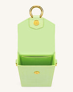 Lola Chain Phone Case - Lime Green Lizard