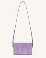 Grace Box Bag - Purple Lizard