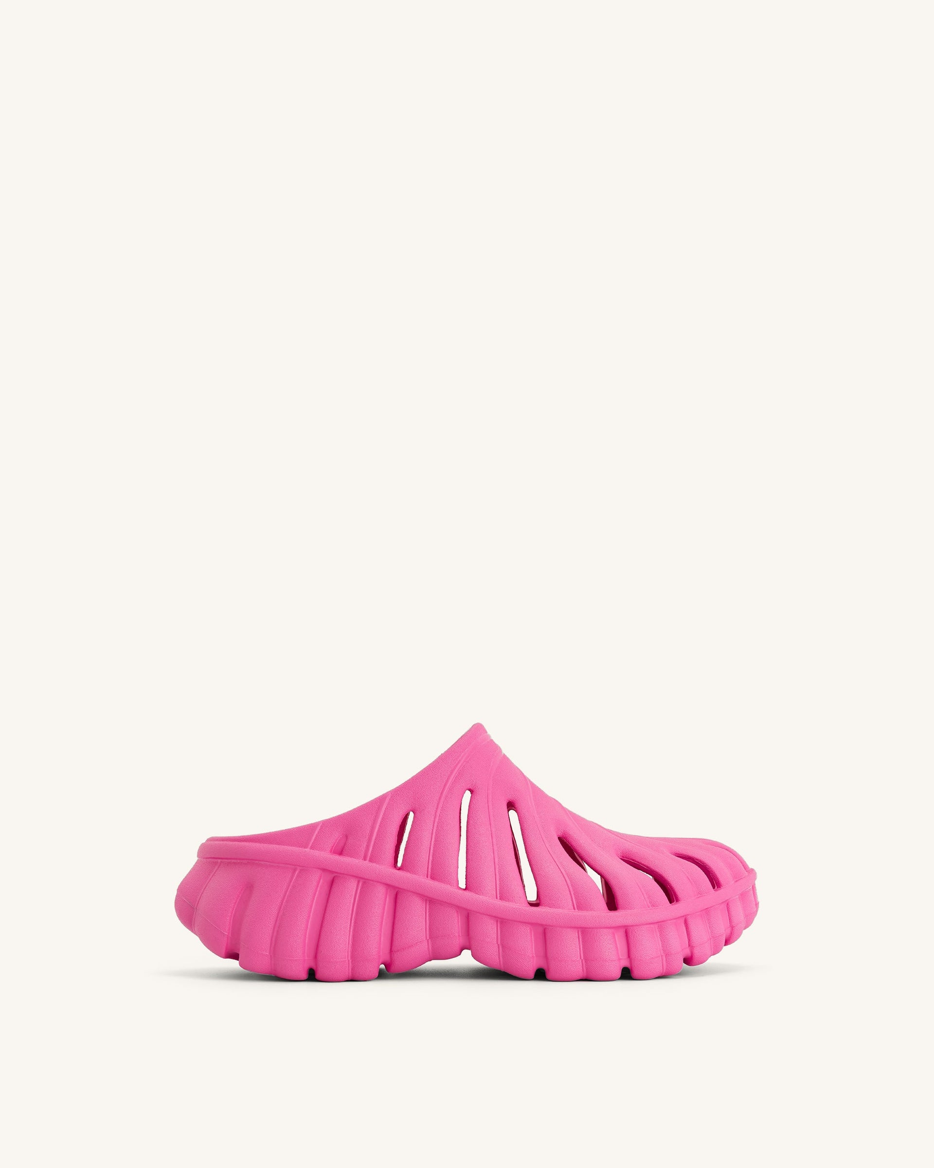 Tara Leaf Platform Clog Bright
