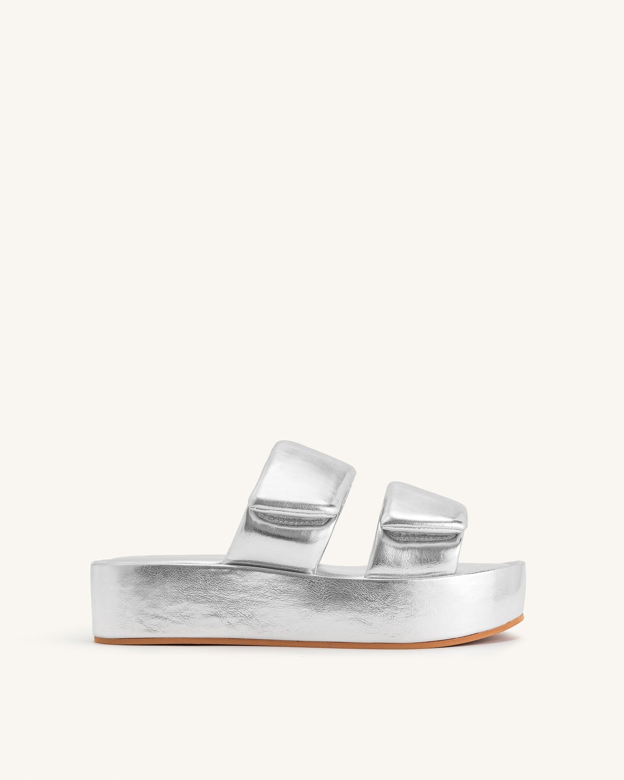 Lexi Metallic Sandal - Silver