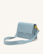 Mini Flap Bag - Ice Lizard